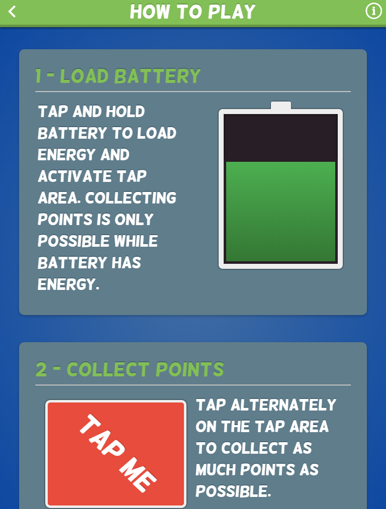 2 Player Timetapper - Multiplayer Game Screenshot