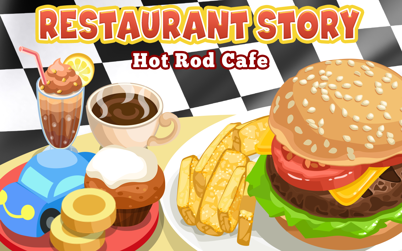 Restaurant Story: Hot Rod Cafe Game Screenshot