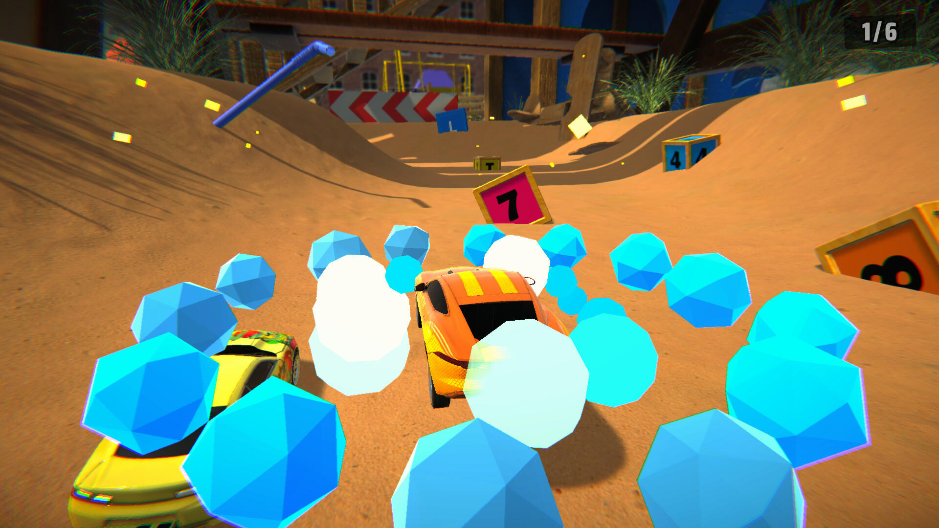 Screenshot of Toy Racer Turbo Wheels: Playground Zone