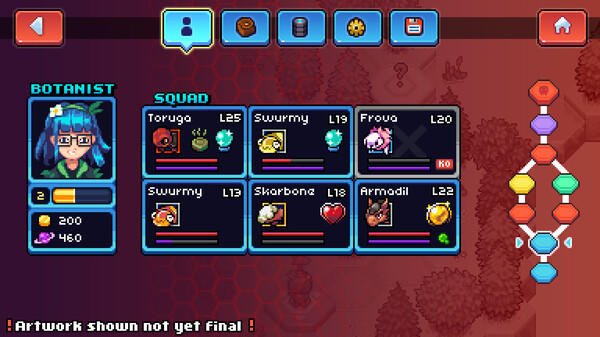 Coromon: Rogue Planet Game Screenshot