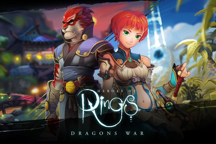Screenshot 1 of Heroes of Rings: Dragons War - Fantasy Quest Games 0.50
