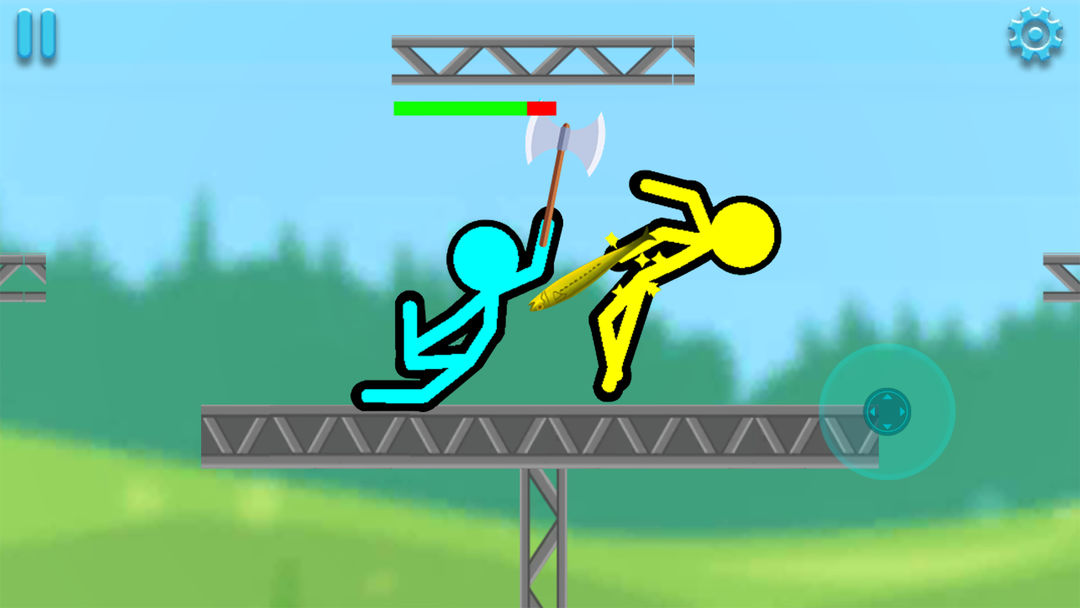 Screenshot of Stickman Clash: Fighting Game