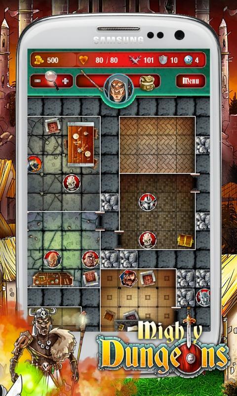 Mighty Dungeons ゲームのスクリーンショット