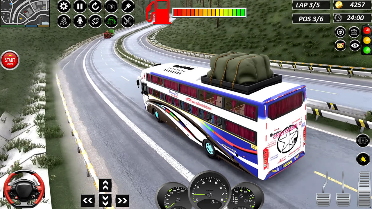 Cuplikan Layar Game Modern Bus Game Simulator