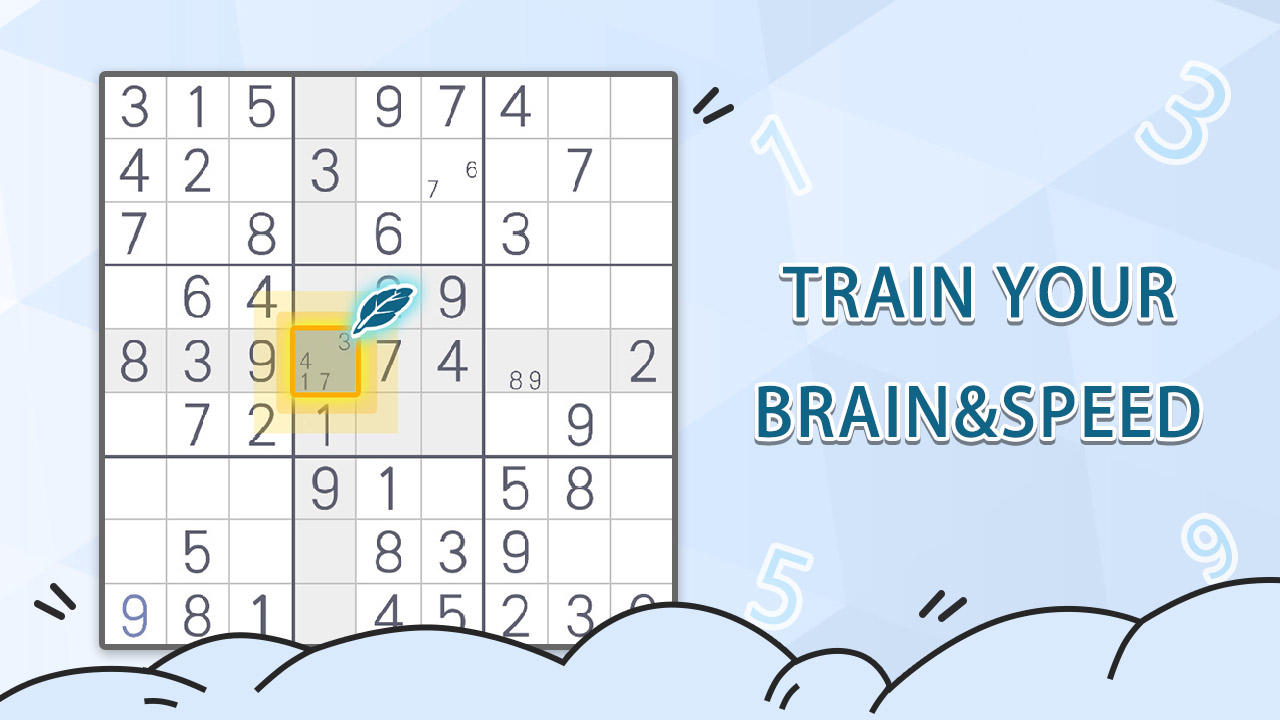 Sudoku: Logic Number Puzzles, Fun& Free brain game ภาพหน้าจอเกม