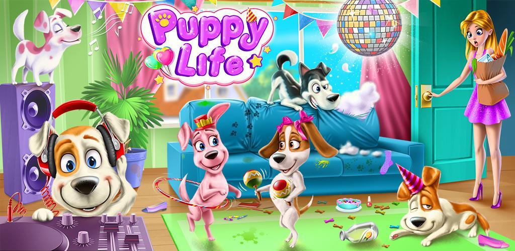 Banner of Puppy Life - Fête secrète pour animaux de compagnie 1.0.2