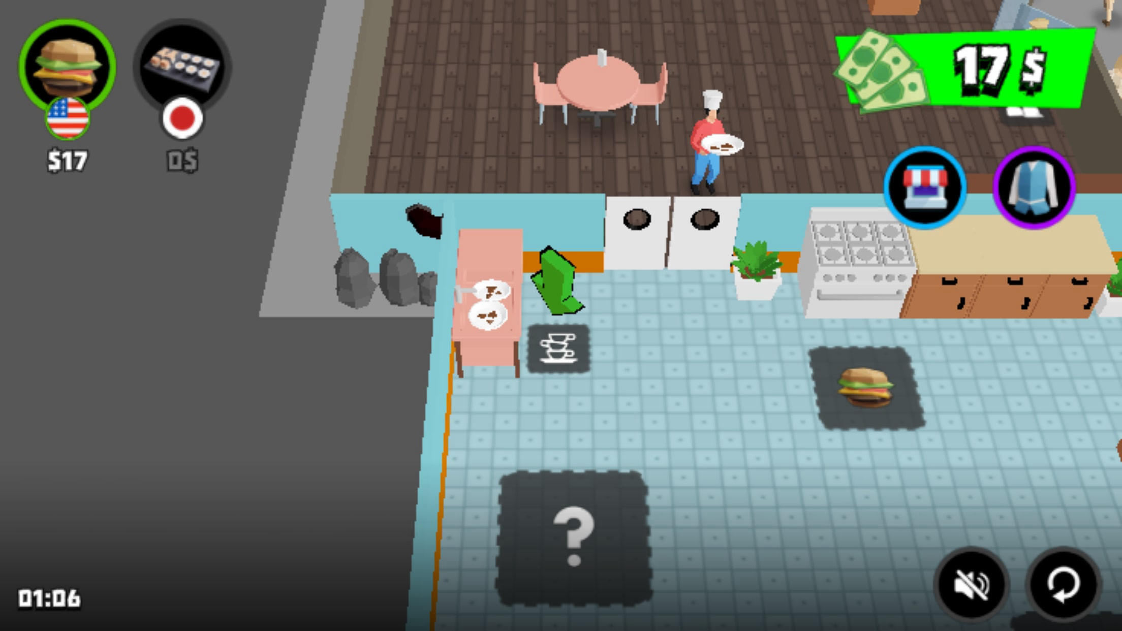 Ảnh chụp màn hình Burger Bounty : Cooking Game