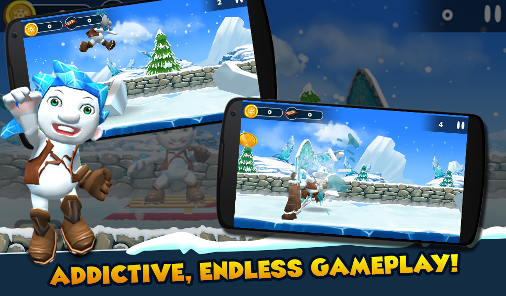Cuplikan Layar Game Snowdy Adventure