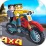 Blocky Moto Bike Winter Breeze