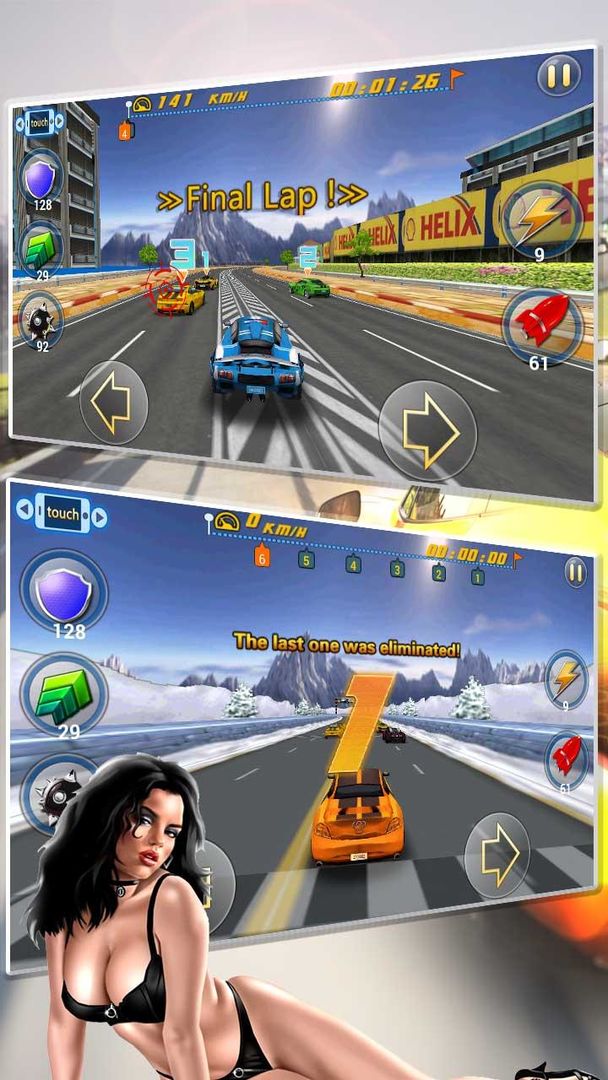 Real Furious Racing 3D 2 screenshot game
