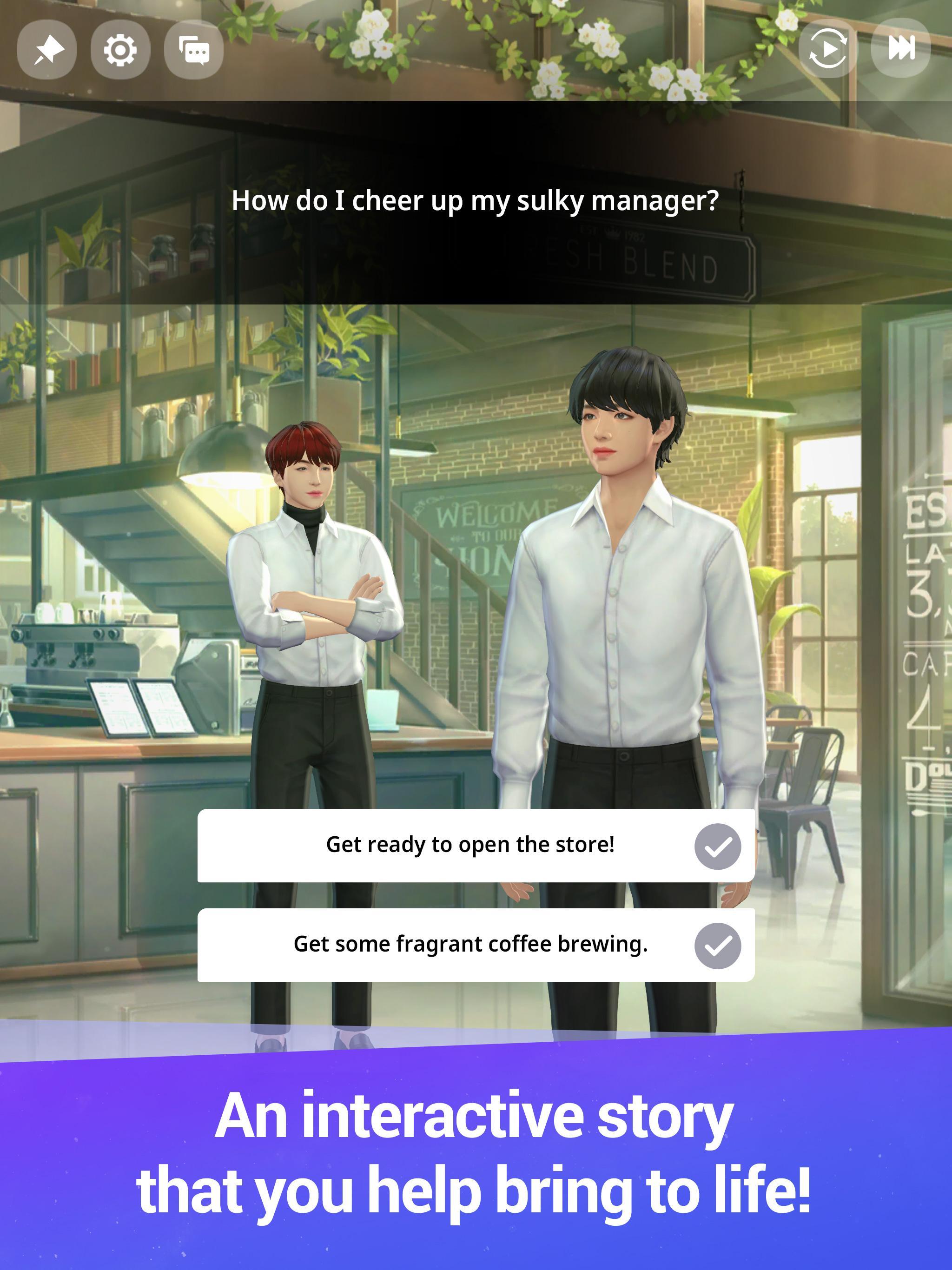 BTS Universe Story Game Screenshot