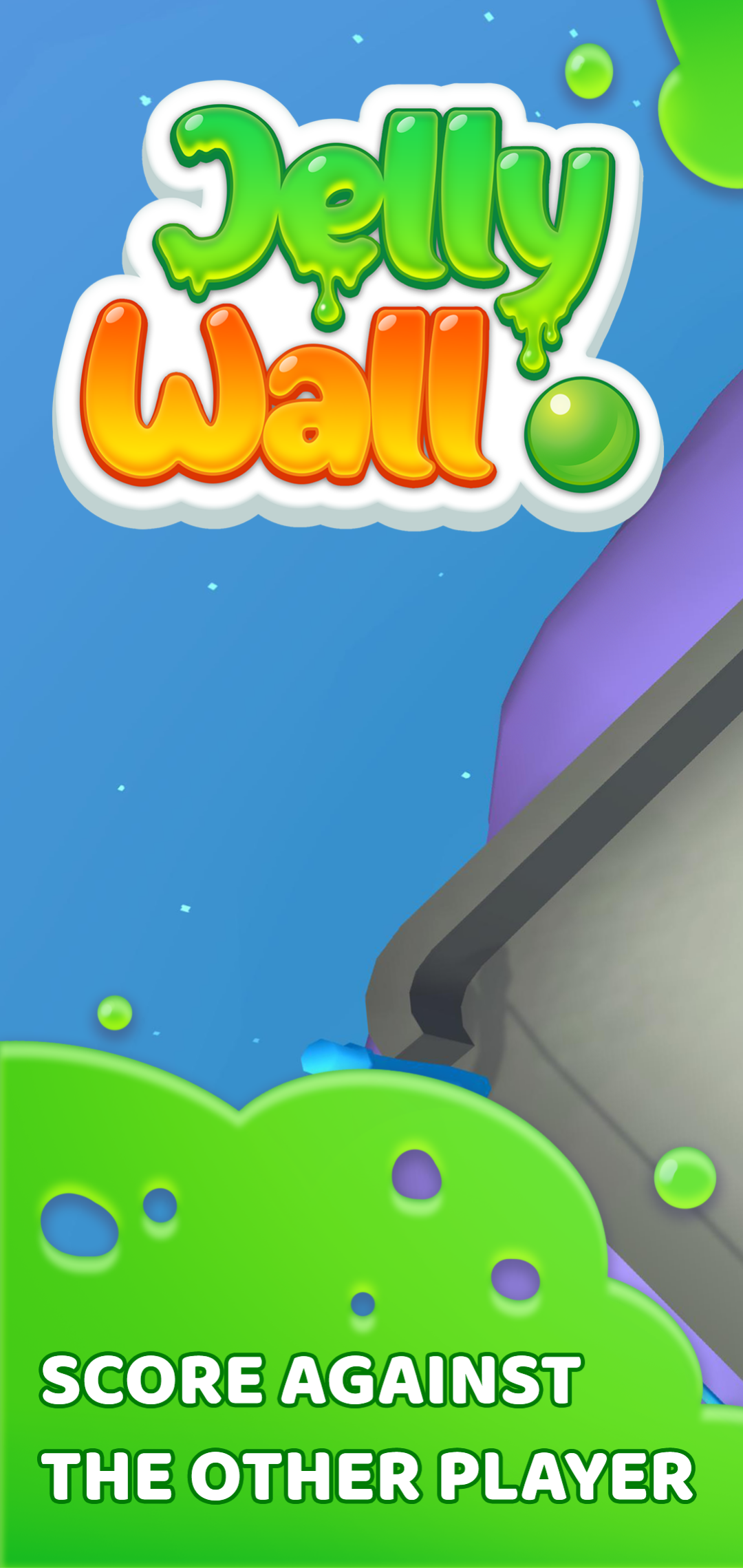 Cuplikan Layar Game Jelly Wall: Ping Pong 3D