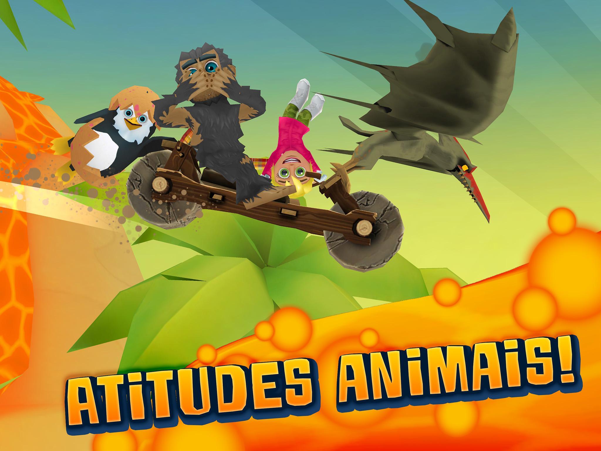 Captura de Tela do Jogo Ski Safari 2