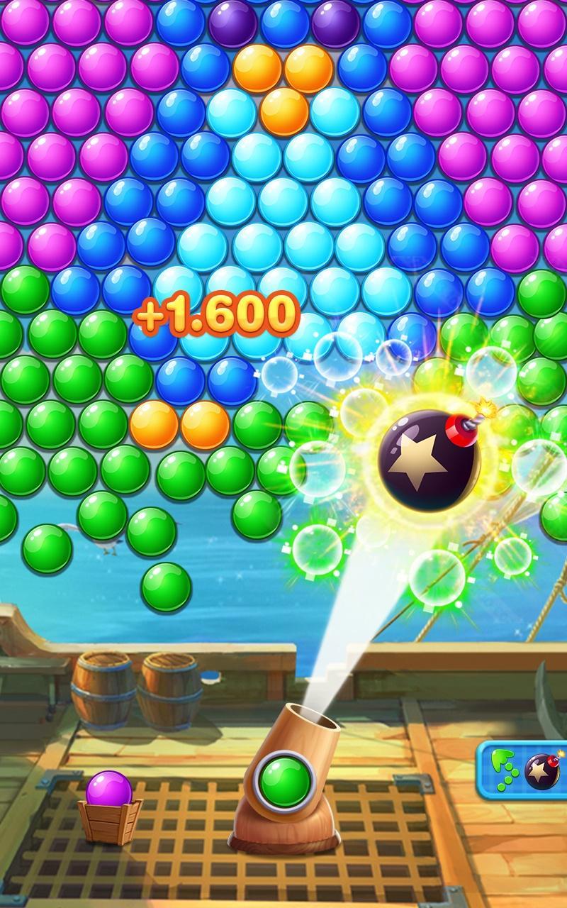 Bubble Shooter Mania Game Screenshot