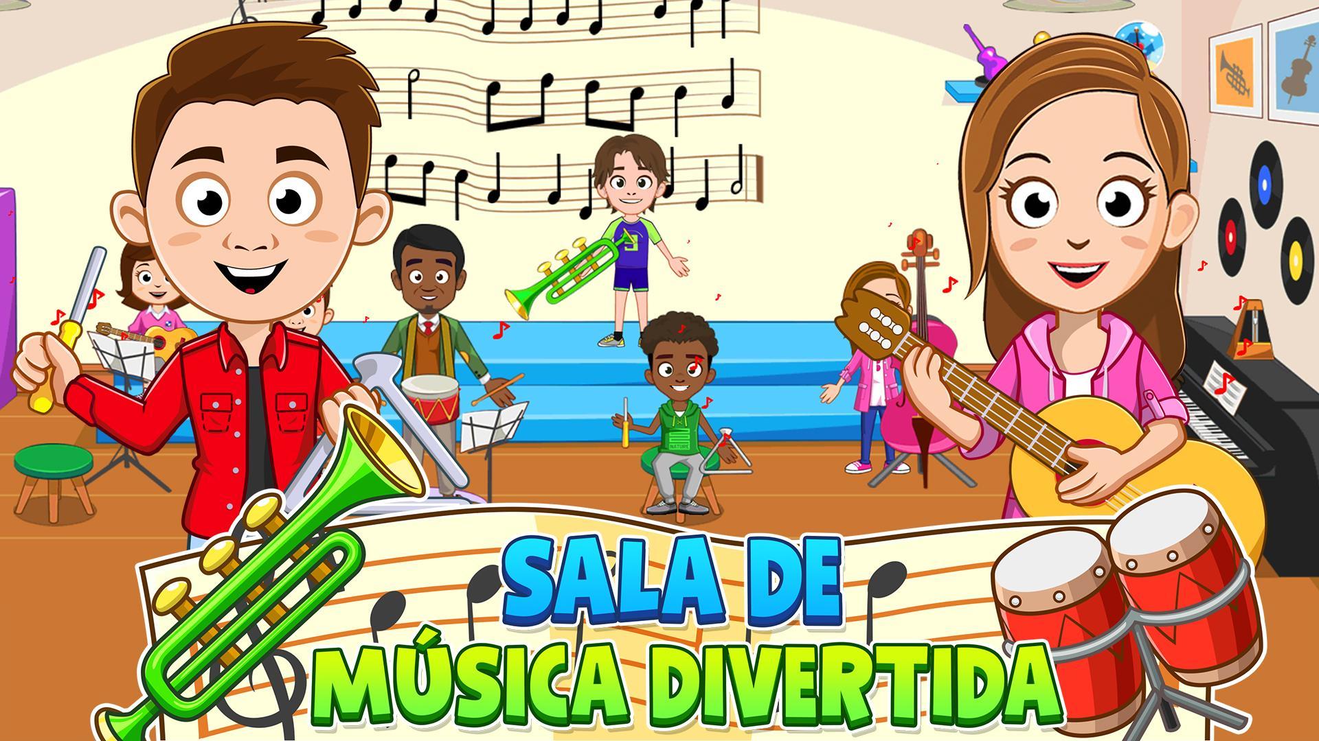 Captura de Tela do Jogo My Town : School