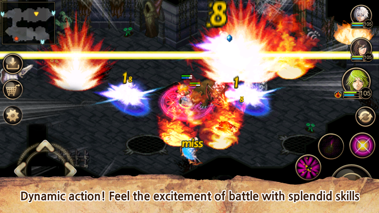 Inotia 4 ภาพหน้าจอเกม