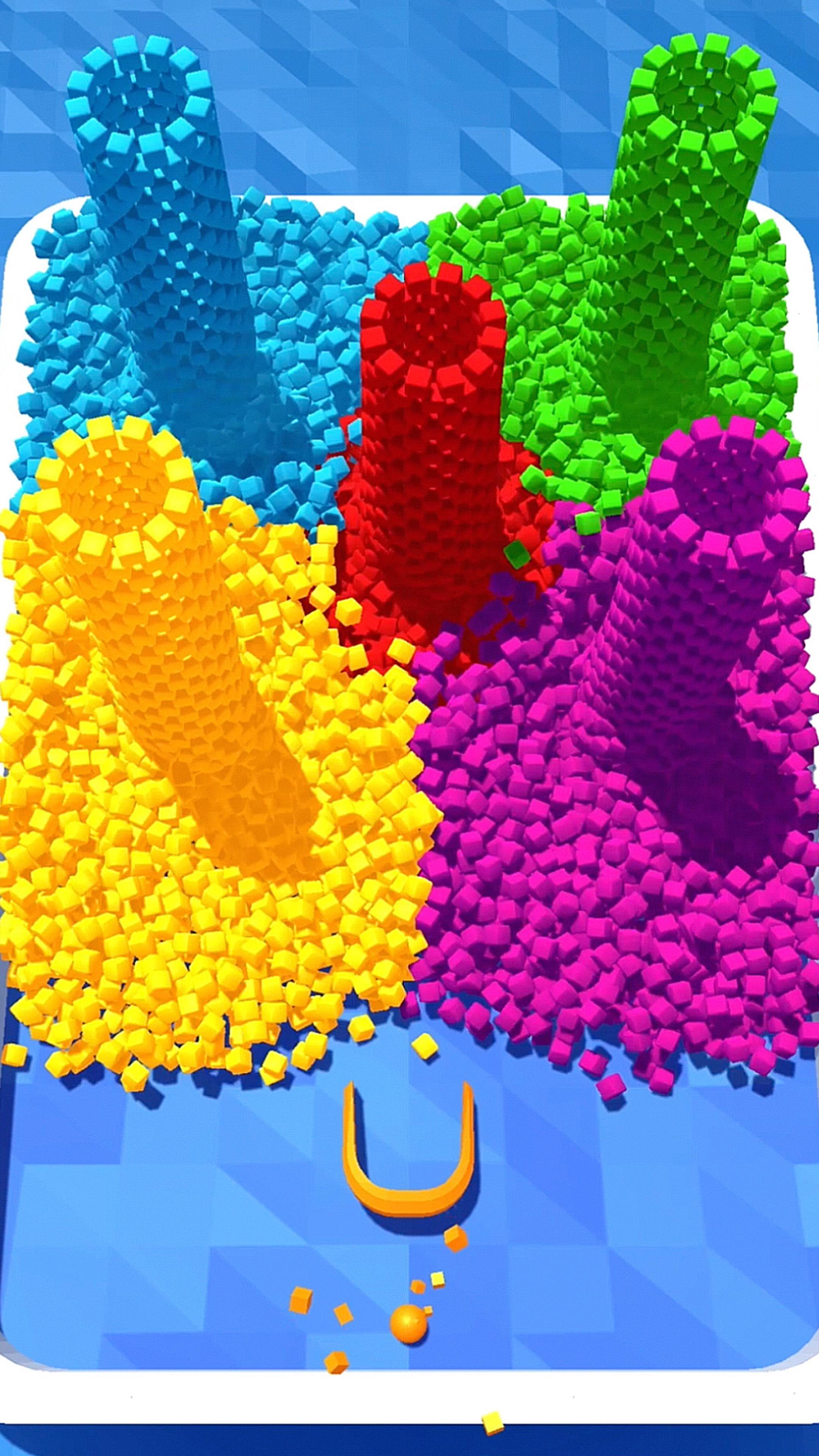Collect Cubes - ASMR Puzzle Game Screenshot