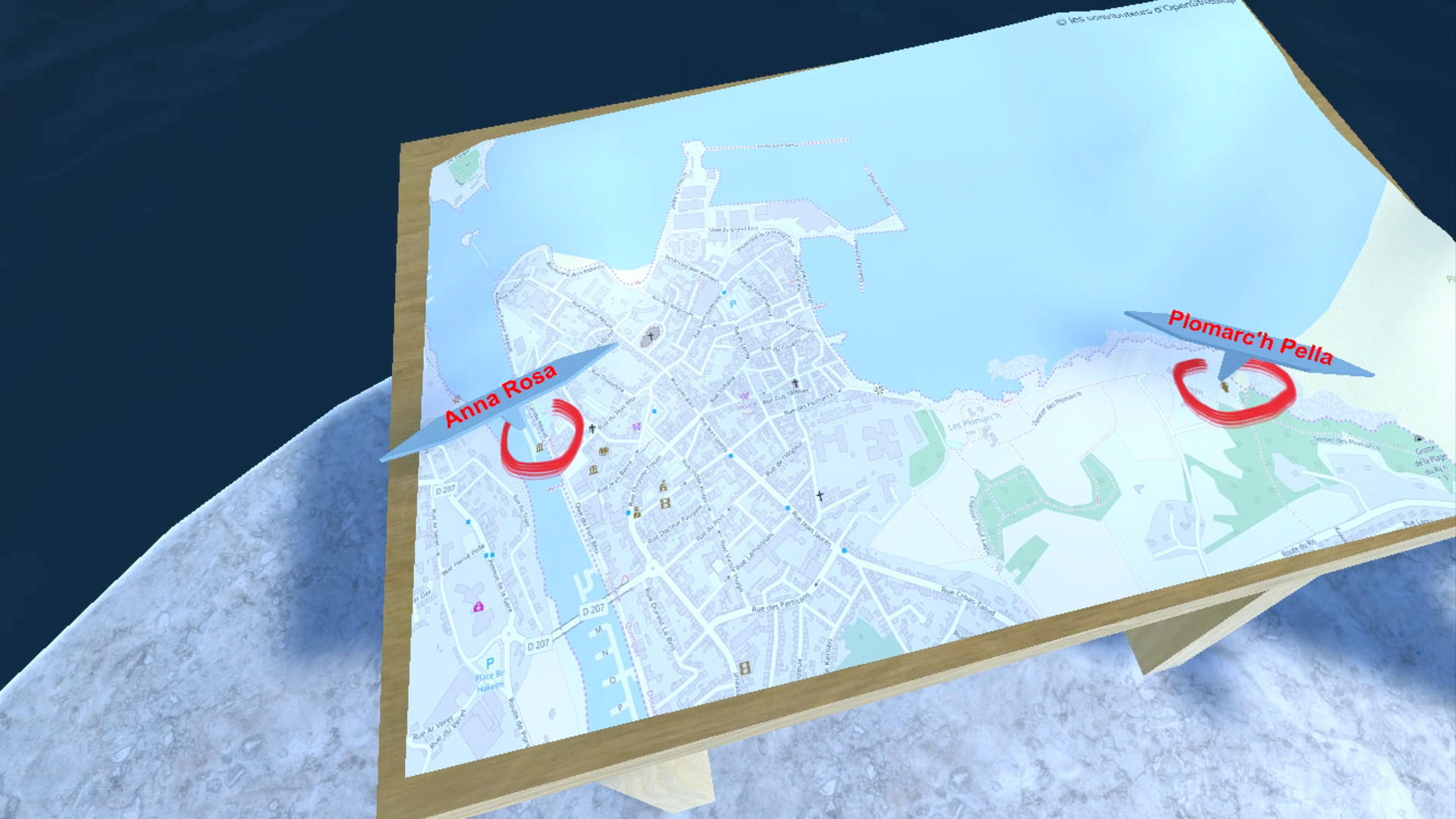 Screenshot of Douarnenez VR