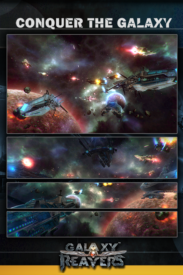 Screenshot 1 of 갤럭시 색커-3D 실시간 우주 전략 게임 