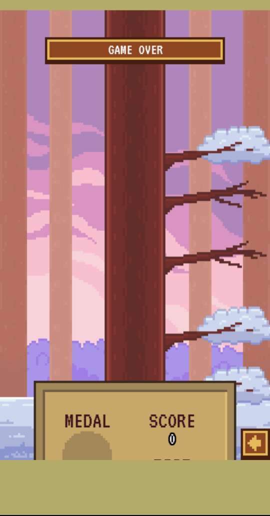 Timber cut Game Screenshot