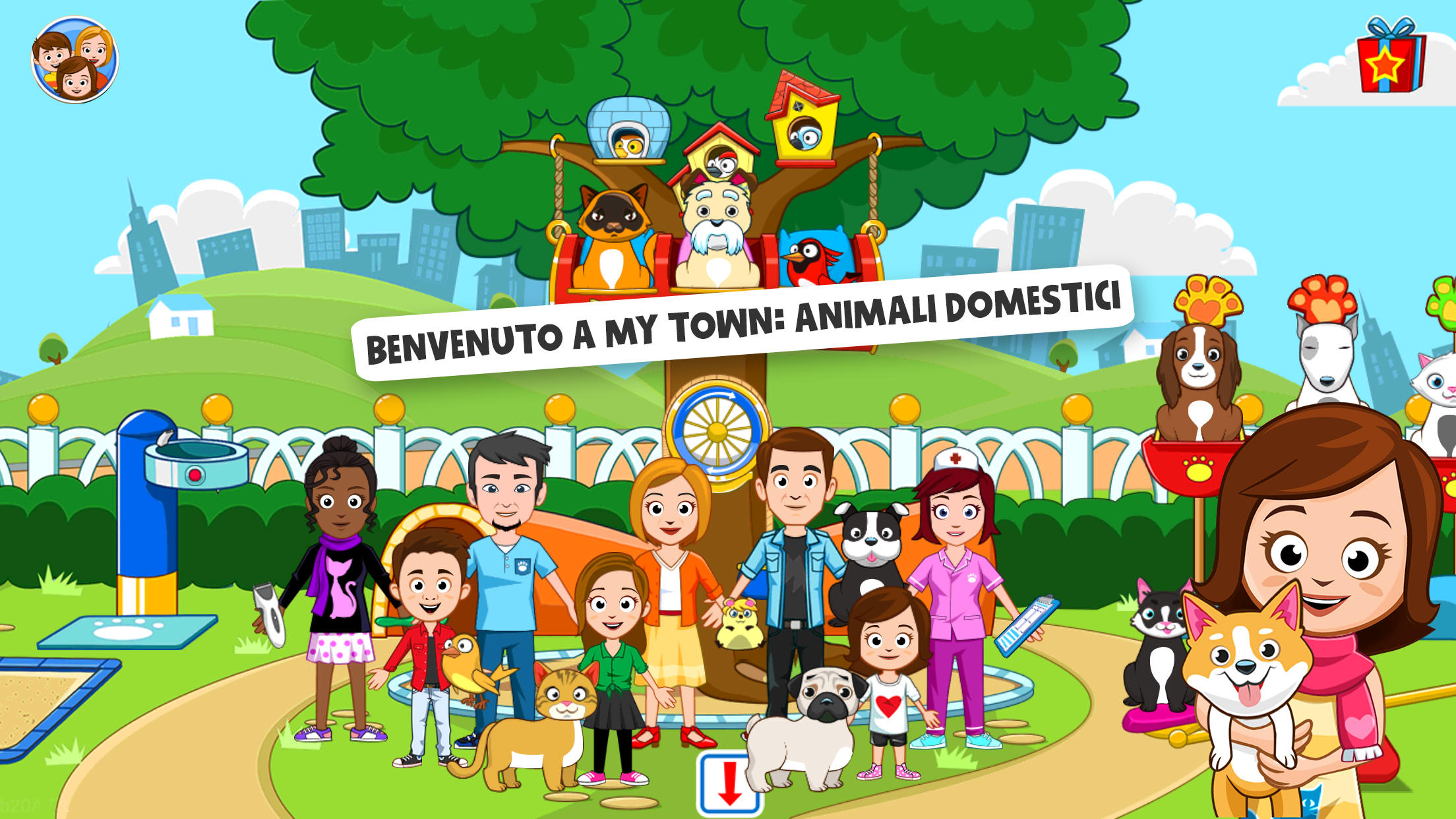 Screenshot 1 of My Town : Pets 7.00.16