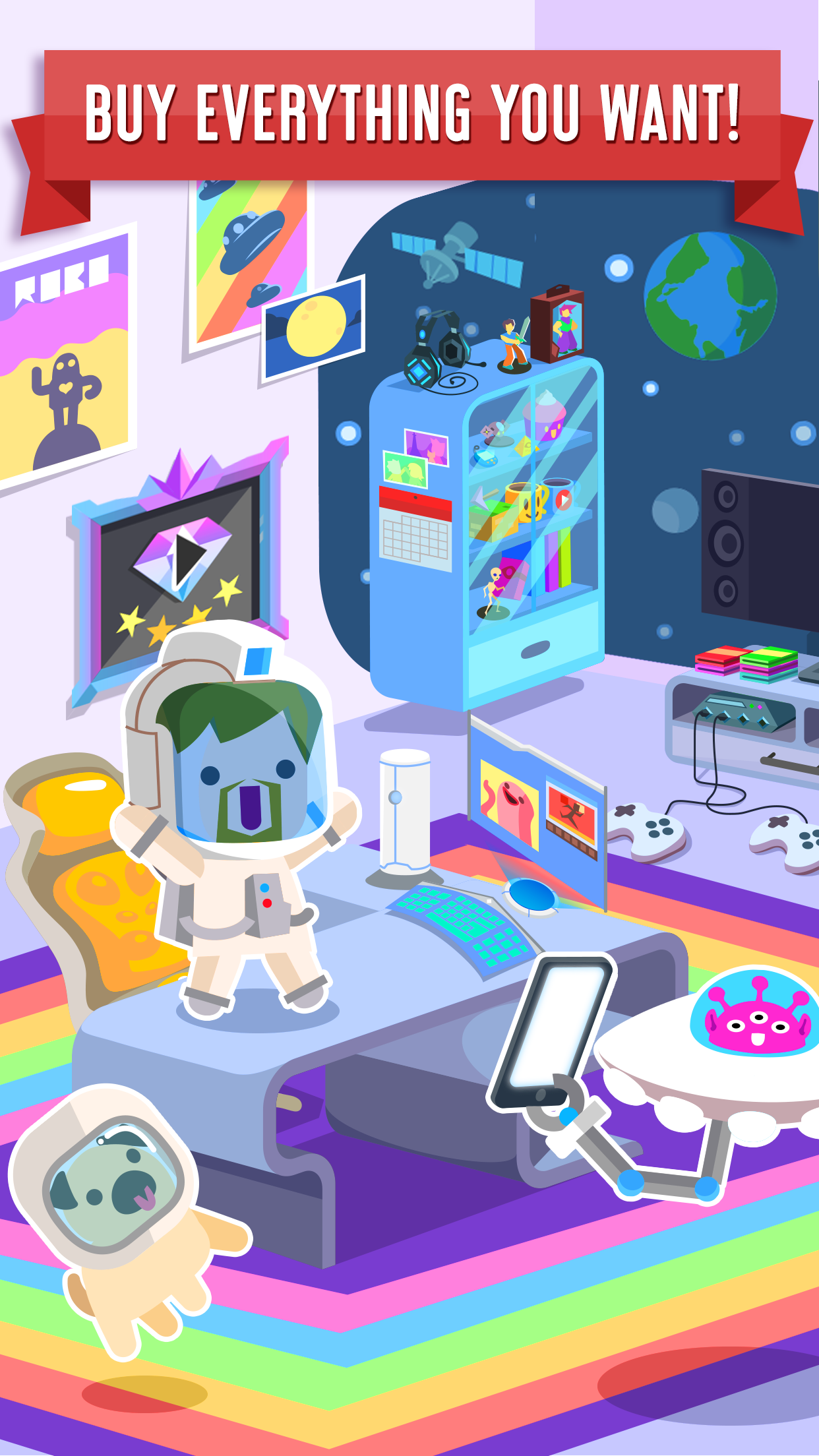 Cuplikan Layar Game Vlogger Go Viral: Tuber Life