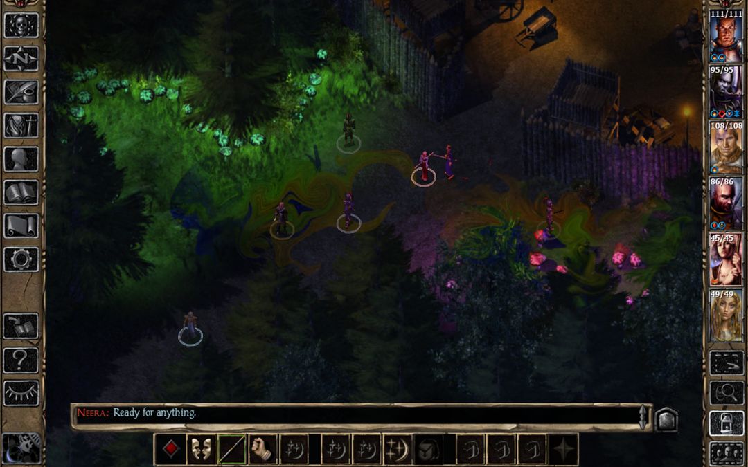 Baldur's Gate II: Enhanced Ed. 게임 스크린 샷