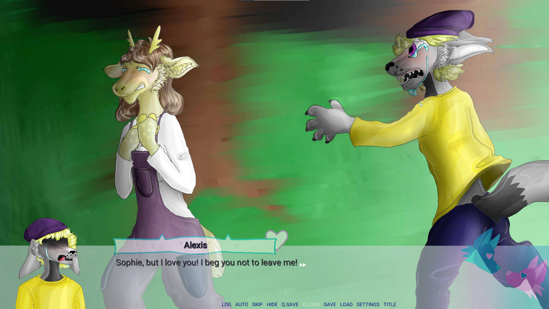 Screenshot 1 of Furry Finder - Pakikipag-date sa Visual Novel 