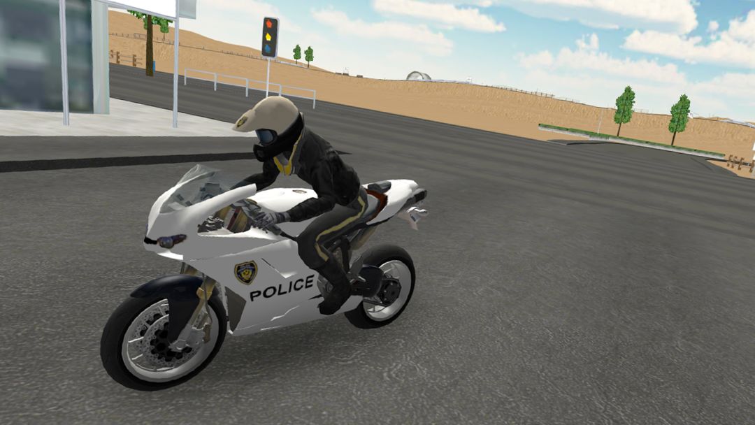 Police Motorbike Road Rider遊戲截圖