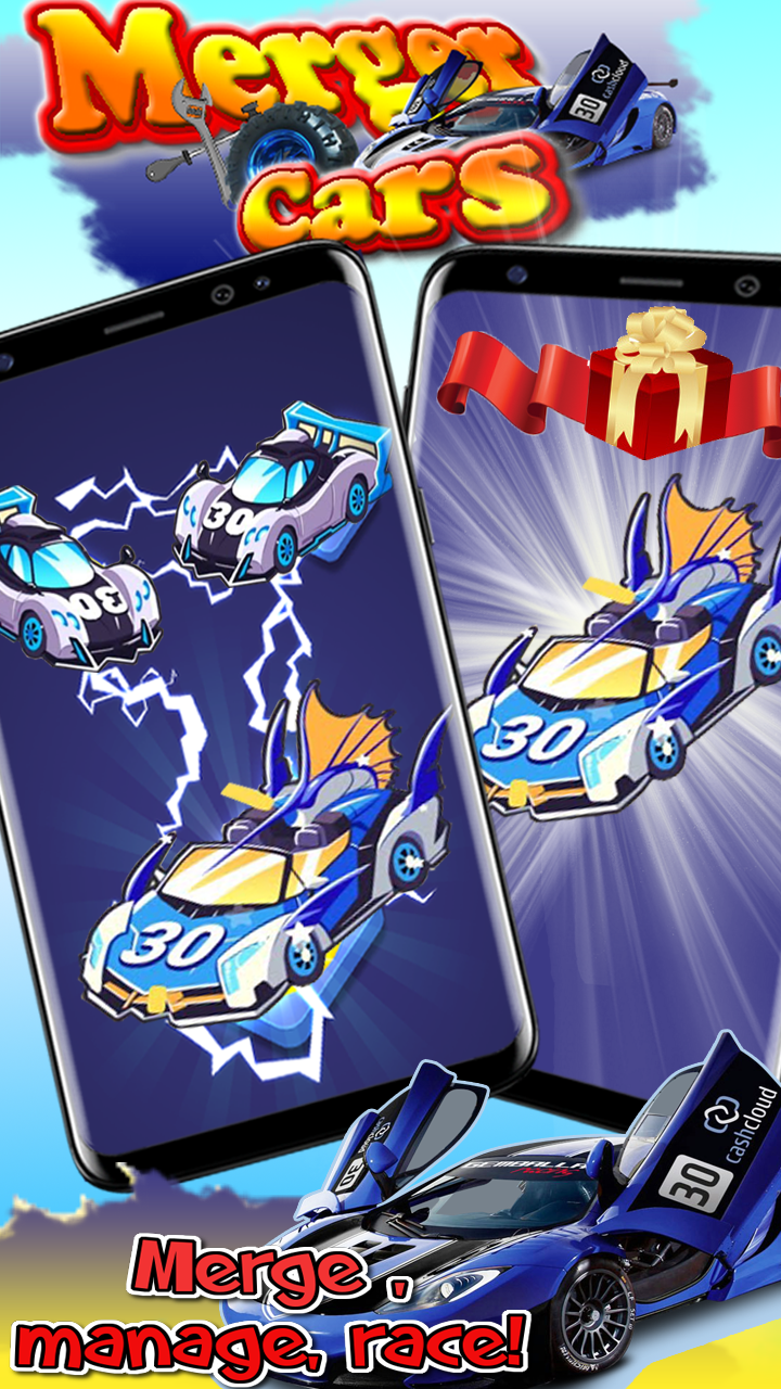 Captura de Tela do Jogo Cars Merger Bravo