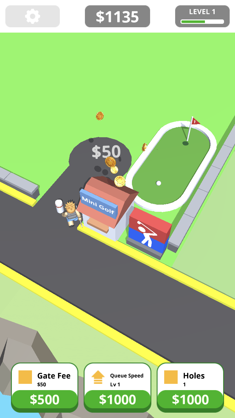 Screenshot 1 of Mini golfe 0.1.0