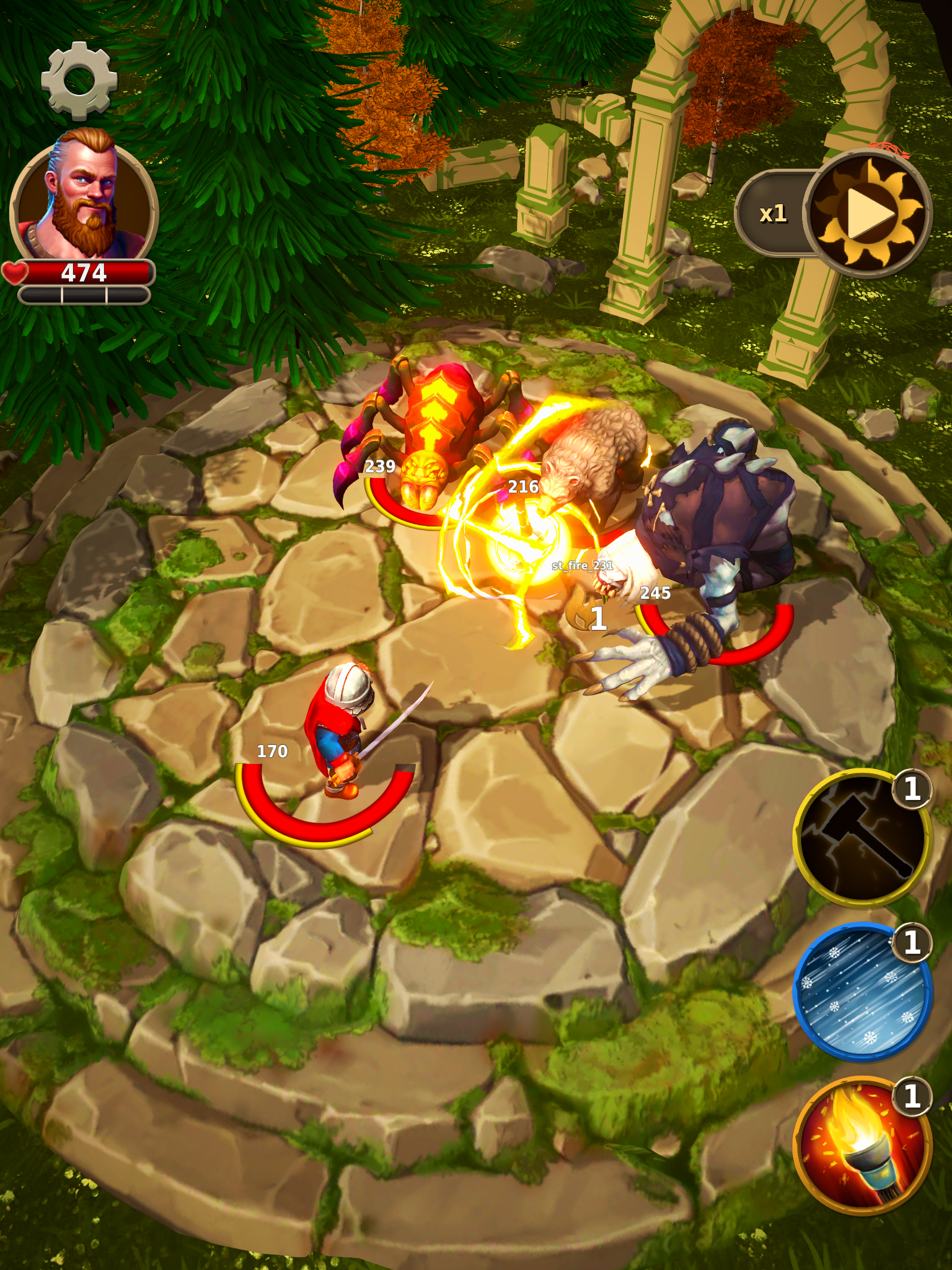 Скриншот игры Last Viking - Ragnarok Loop