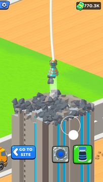Construction Arcade Game Screenshot