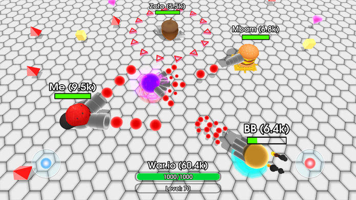 War.io Tanks ! Game Screenshot