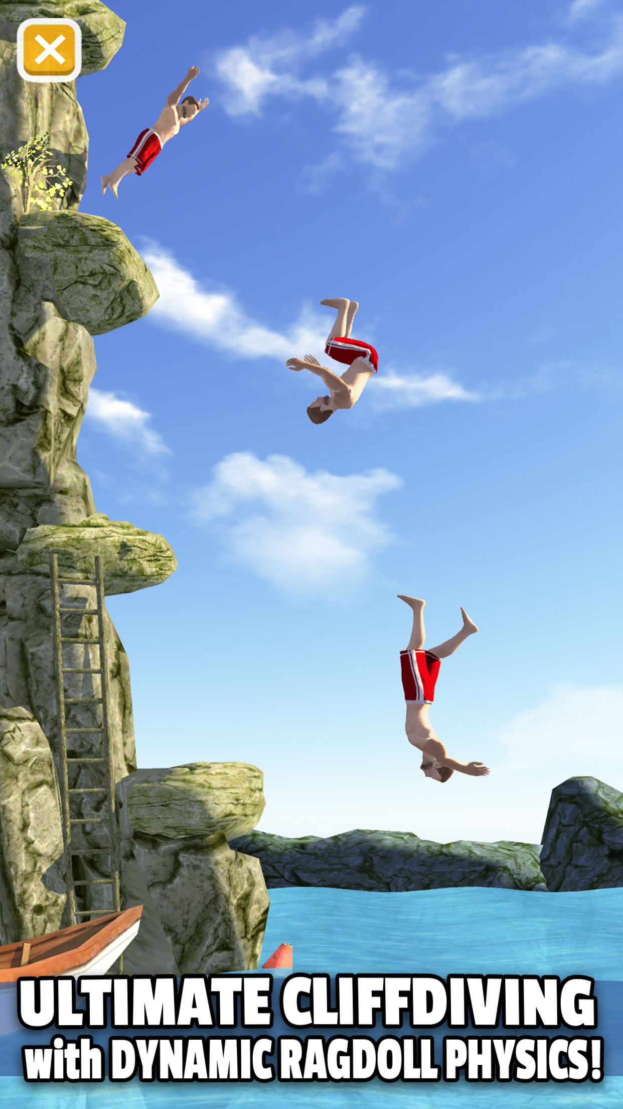 Flip Diving Game Screenshot
