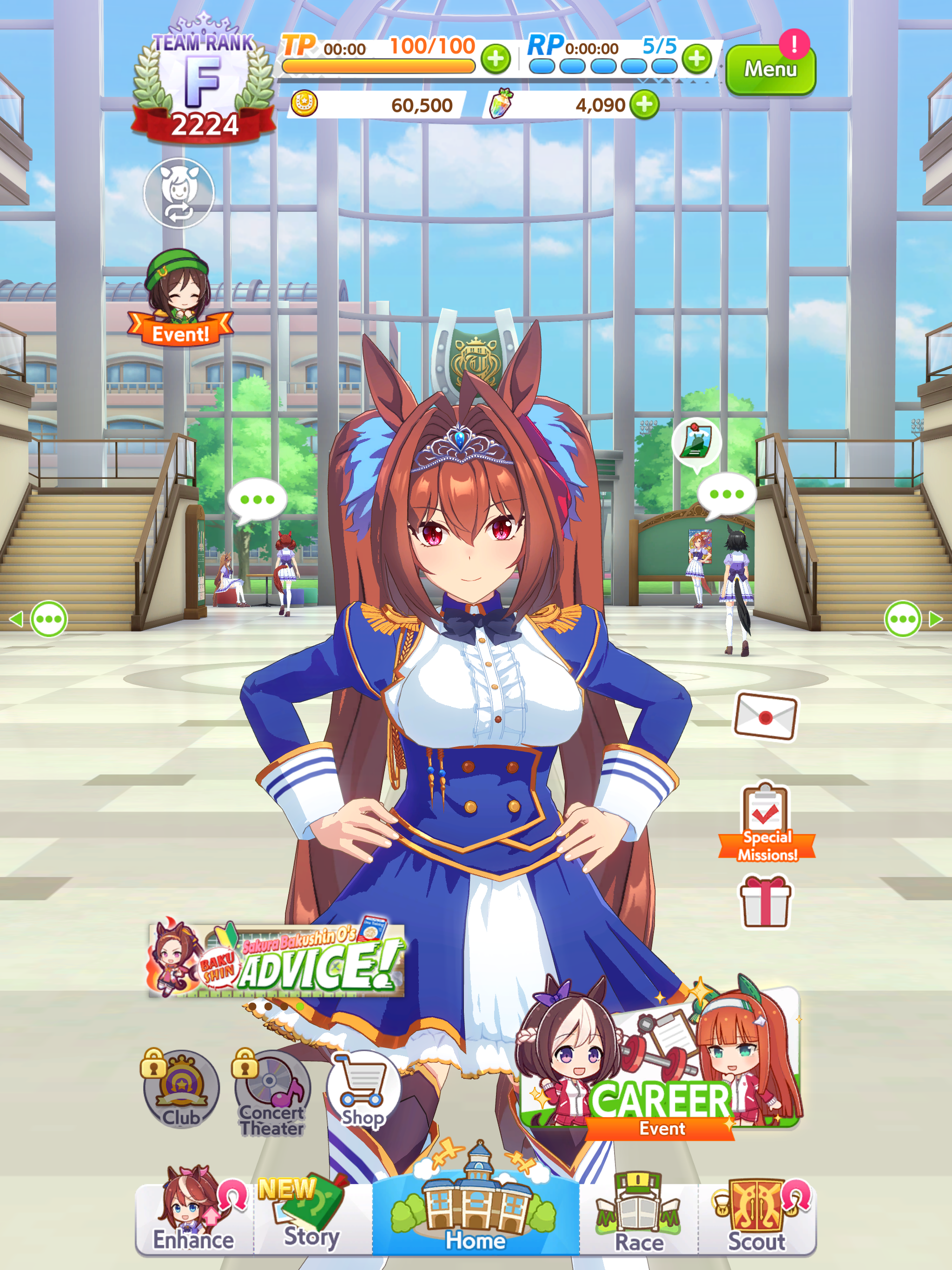 Captura de Tela do Jogo Umamusume: Pretty Derby