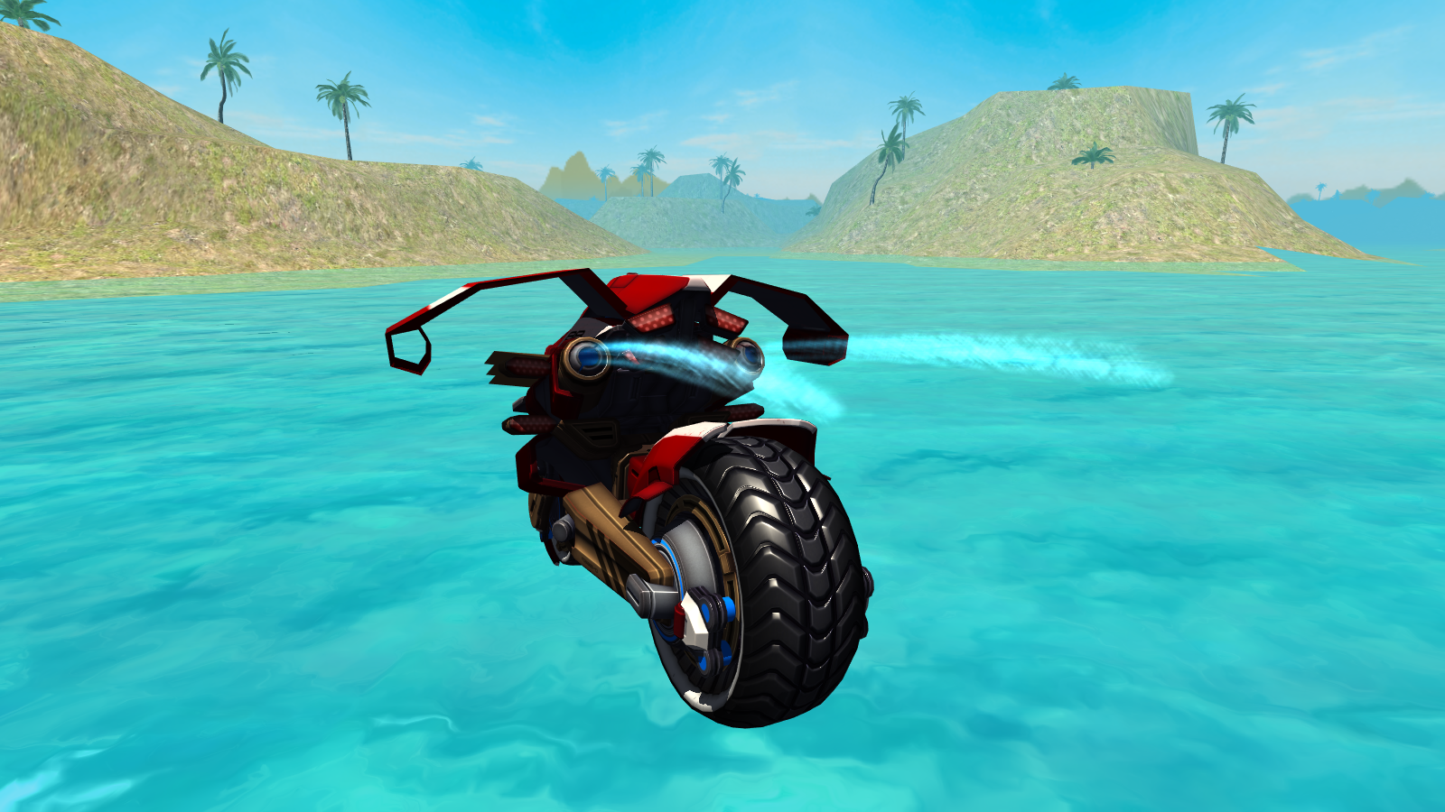 Flying Motorcycle Simulator ภาพหน้าจอเกม