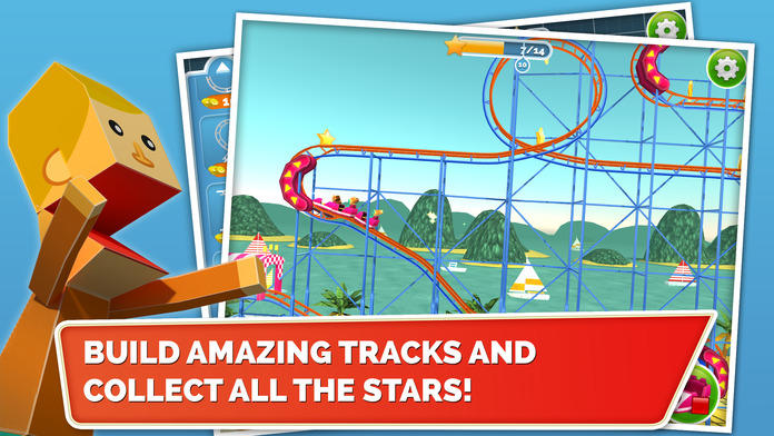 Rollercoaster Creator Express Game Screenshot