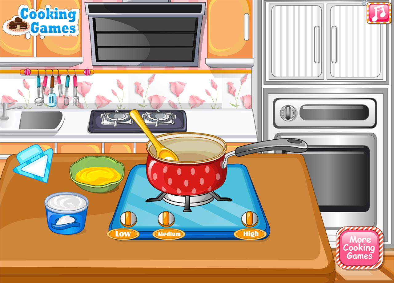 cooking games chocolate maker Game Screenshot