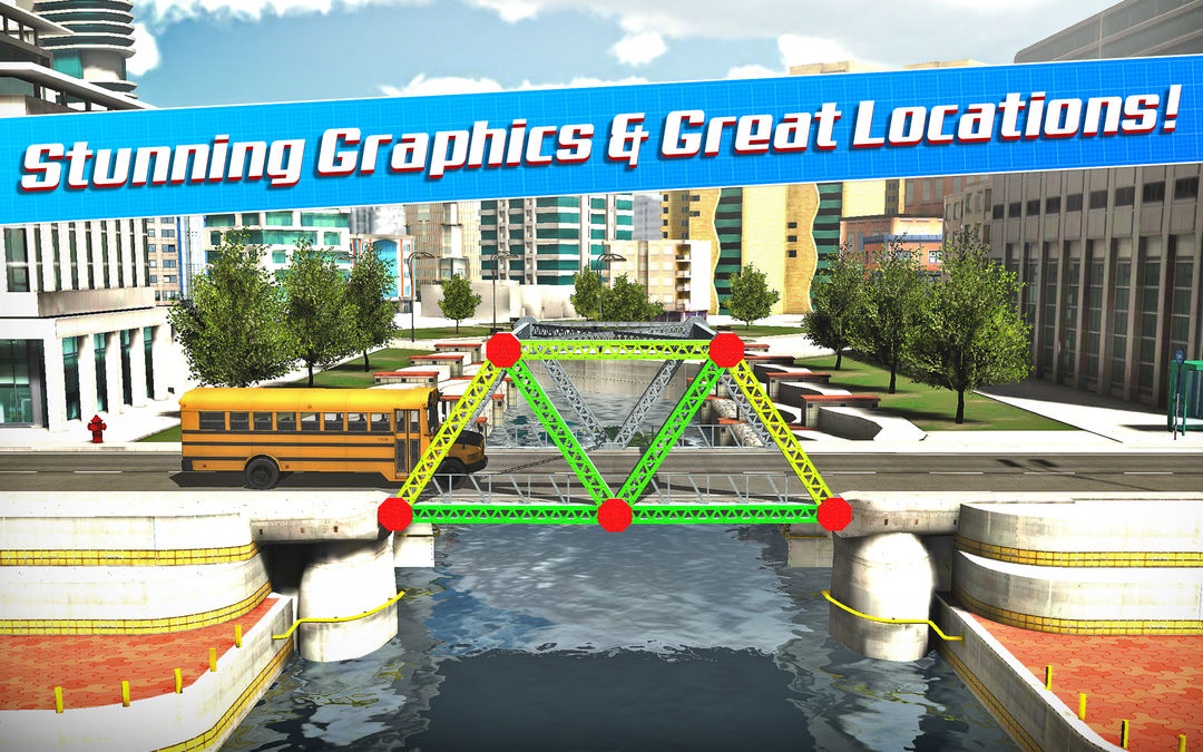 Bridge Construction Simulator screenshot game