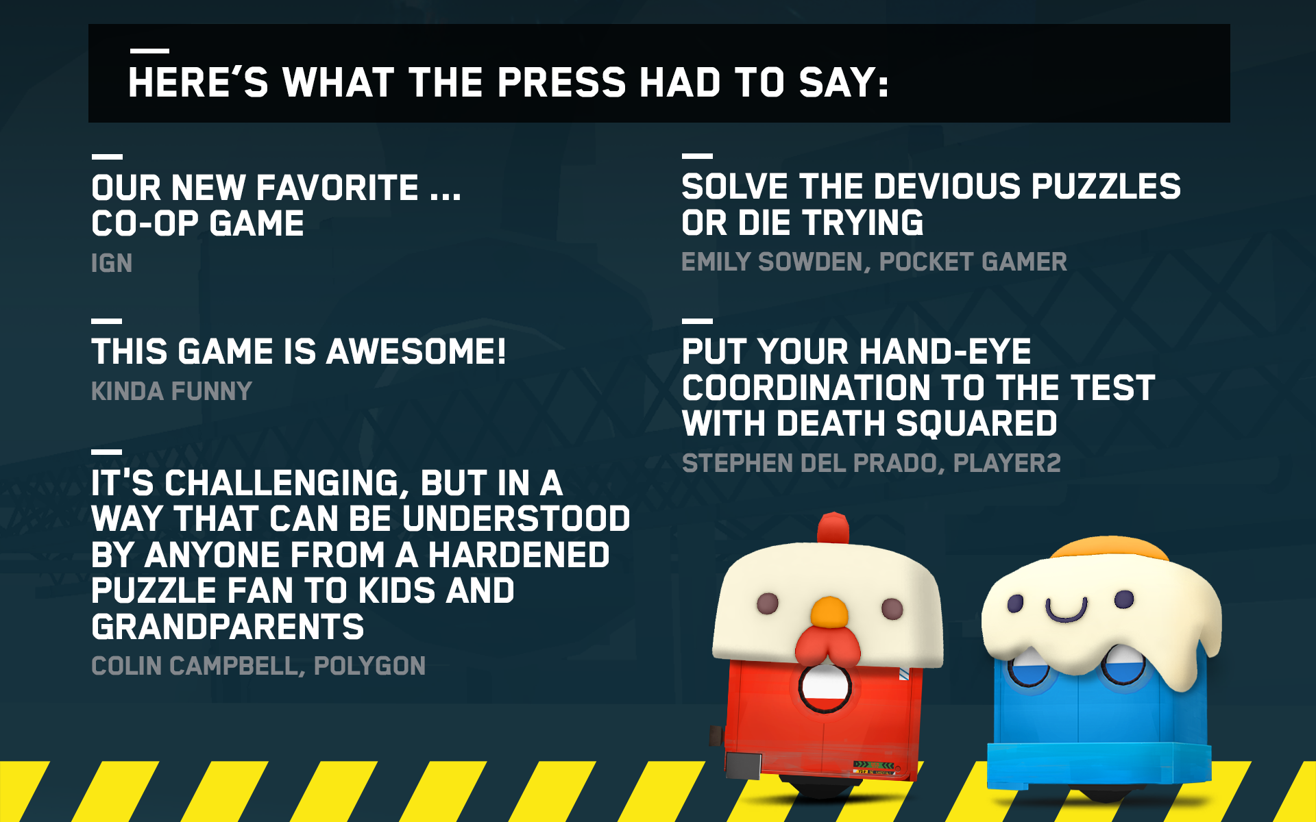 Death Squared Game Screenshot