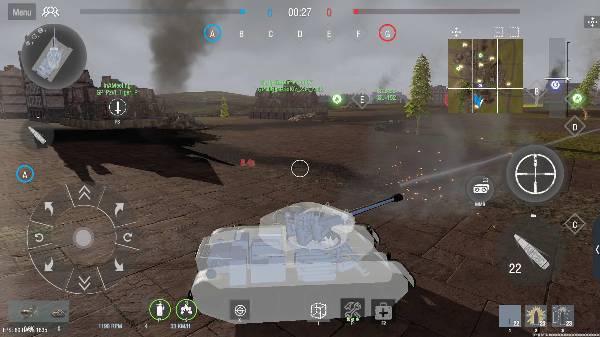 Panzer War | Module | No grind Game Screenshot