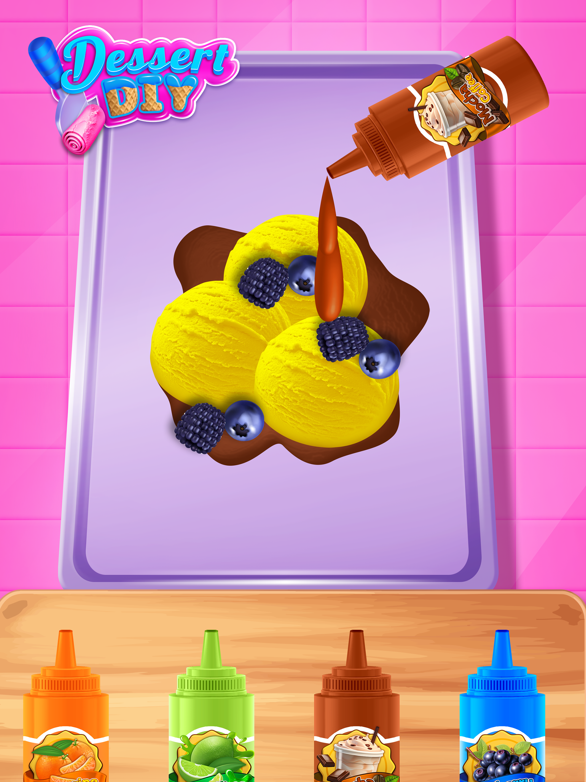 Dessert Maker DIY - Ice Cream ภาพหน้าจอเกม