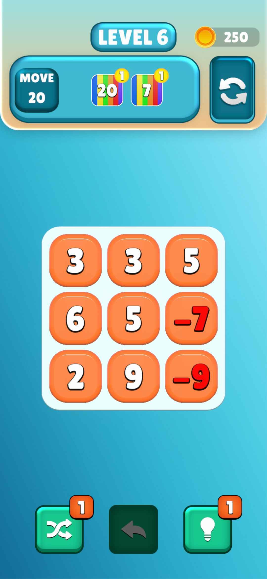 Math Match Game Screenshot