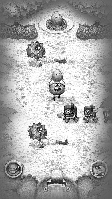 Bad Hungry Monster Game Screenshot