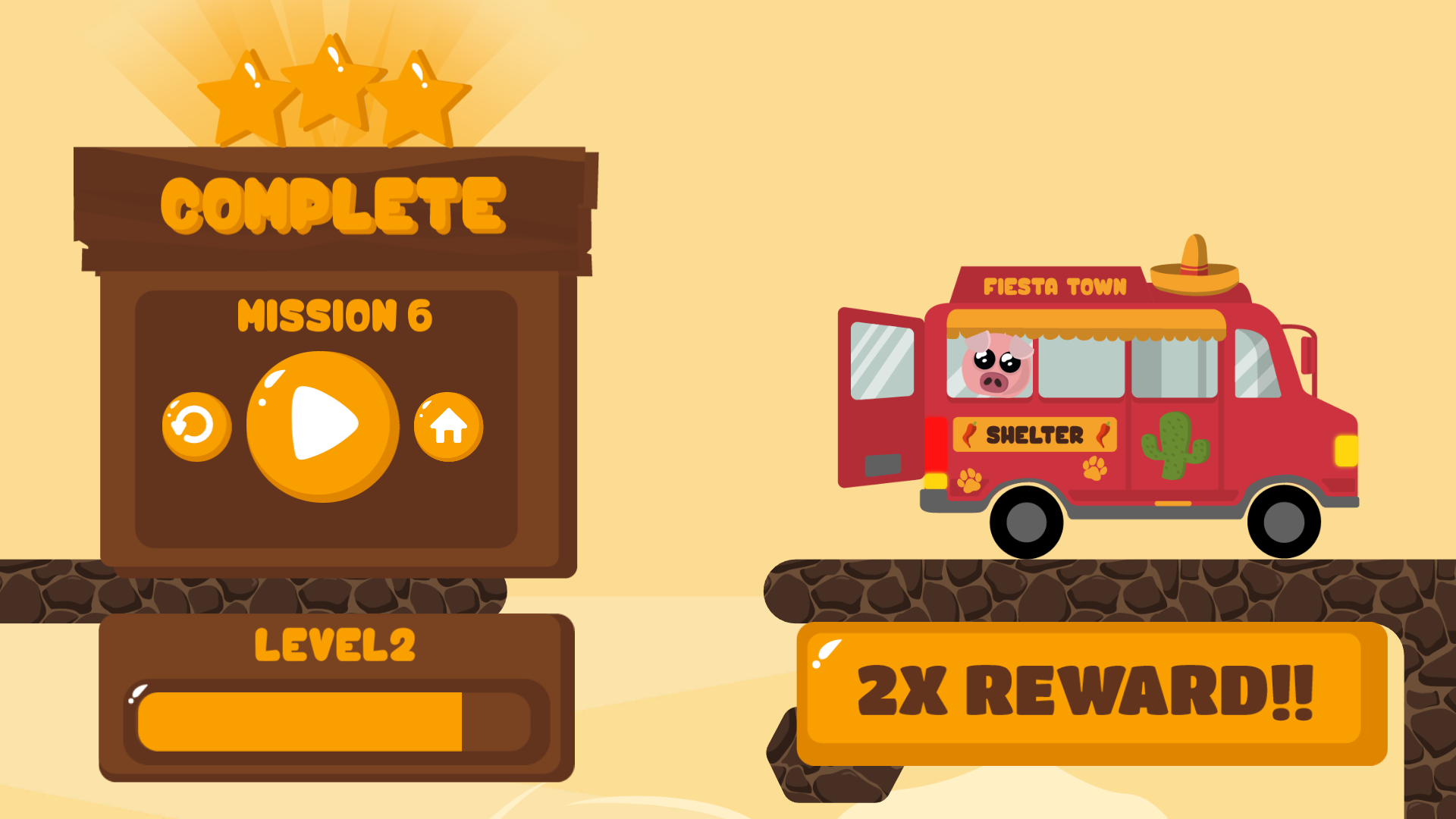 Скриншот игры Fiesta Bom Bom