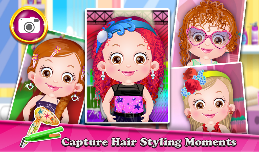 Baby Hazel Hair Day ゲームのスクリーンショット