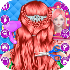 JOGO DE SALÃO DE BELEZA - GAME GIRL GAMES : HAIR SALON MAKEUP