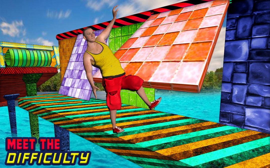 Super Water Stuntman Run 2021 screenshot game