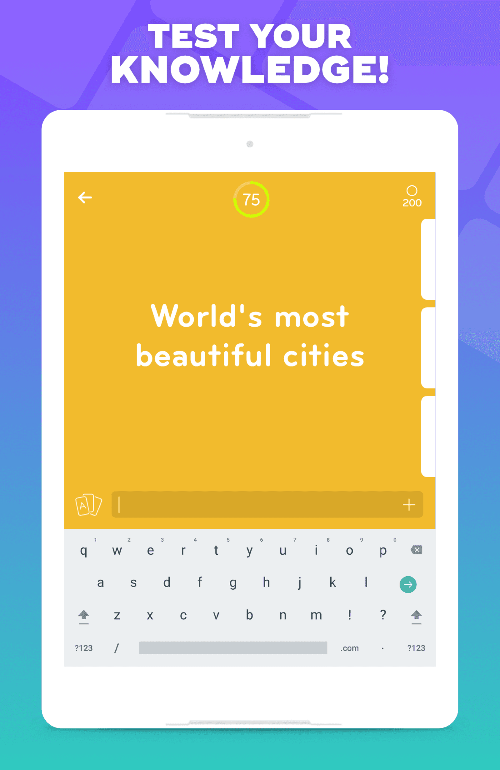 94% - Quiz, Trivia & Logic Game Screenshot